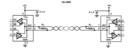 ISL4486_ISL81486 Functional Diagram