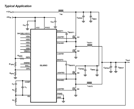 ISL6563 Functional Diagram