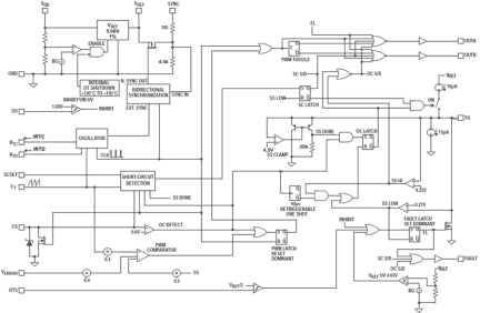 ISL6740_ISL6741 Functional Diagram