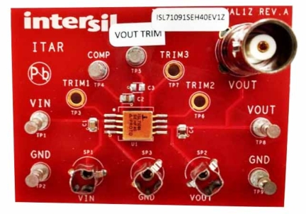 ISL71091SEHxxEV1Z Rad Hard Voltage Reference Eval Boards