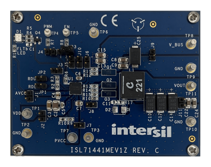 ISL71441MEV1Z Evaluation Board