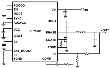 ISL78201 Functional Diagram