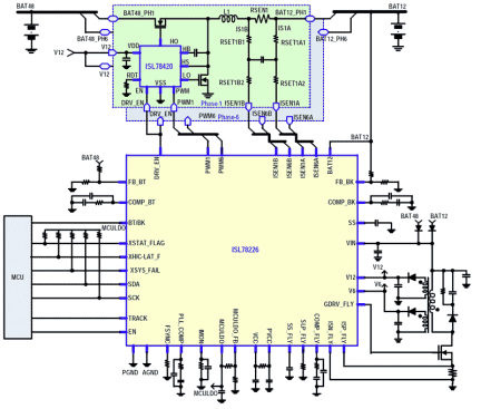 ISL78226 Functional Diagram