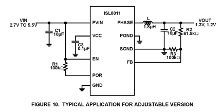 ISL8011 Functional Diagram