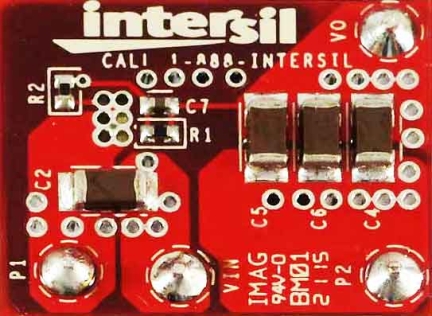 ISL8018DEMO1Z Board Bottom