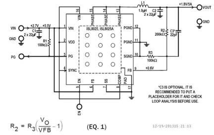 ISL8025_ISL8025A Functional Diagram