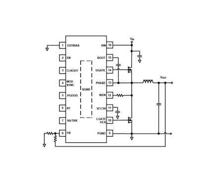 ISL8117 Functional Diagram