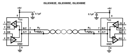 ISL8308xE Functional Diagram