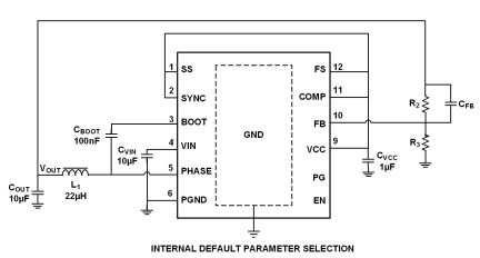 ISL85410 Functional Diagram
