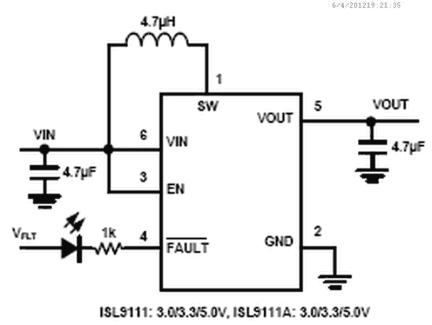 ISL9111_ISL9111A Functional Diagram