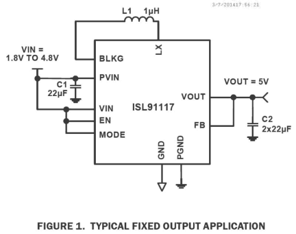 ISL91117 Functional Diagram