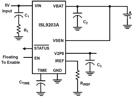 ISL9203A Functional Diagram