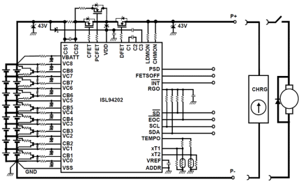 ISL94202 Functional Diagram