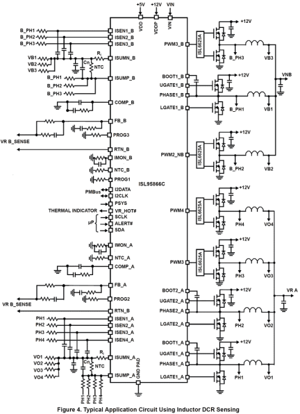 ISL95866C Functional Diagram