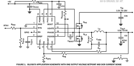 ISL99870_ISL95870x Functional Diagram