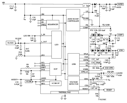 ISL97649A Functional Diagram