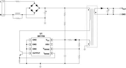 iW1709 Typical Applications Diagram