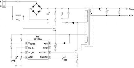 iW1770 Typical Applications Diagram