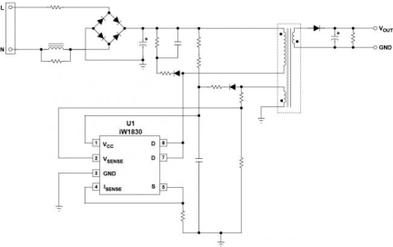 iW1830 Typical Applications Diagram