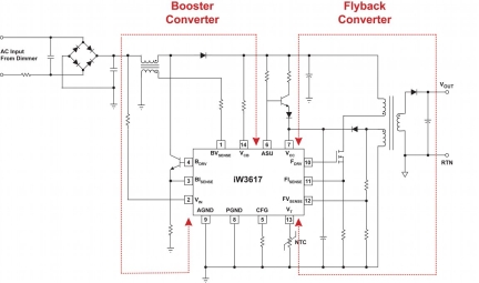 iW3617 Typical Applications Diagram