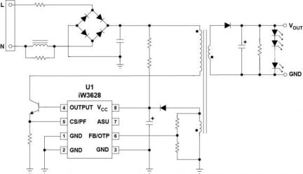 iW3628 Typical Applications Diagram
