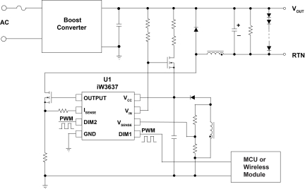 iW3637 Typical Applications Diagram