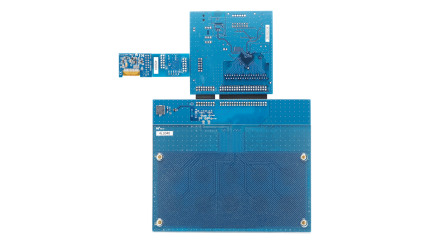 Metal Touch Solution Reference Design Boards Connected - Bottom