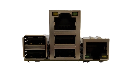 RZ/G2L-SBC 电路板 – I/O 端口侧视图