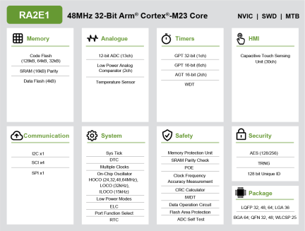 RA2E1 Block Diagram