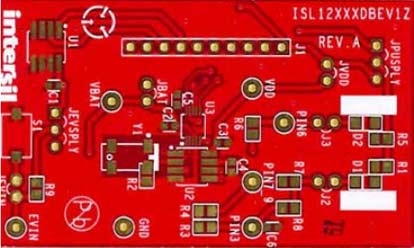 RTC USB Evaluation System Daughterboard