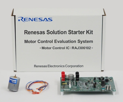 RAJ306102 General-Purpose Motor Control IC Solution Starter Kit