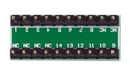 SLG46170V-DIP Evaluation Board - Bottom