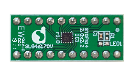 SLG46170V-DIP Evaluation Board - Top