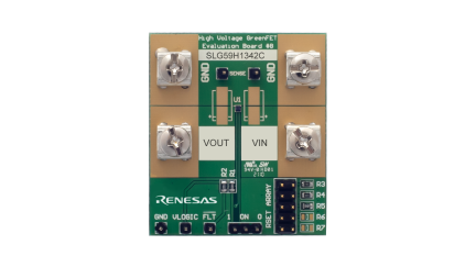 SLG59H1342C-EVB Evaluation Board - Top