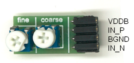 ZSSC3026KIT - Sensor Replacement Board (Top View)