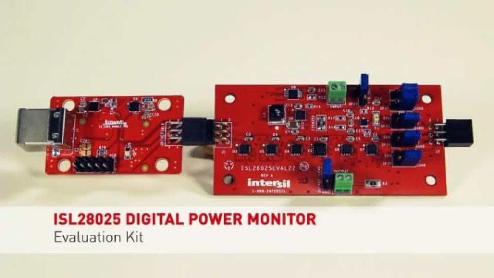 ISL28025EVKIT1Z Evaluation Kit Demo
