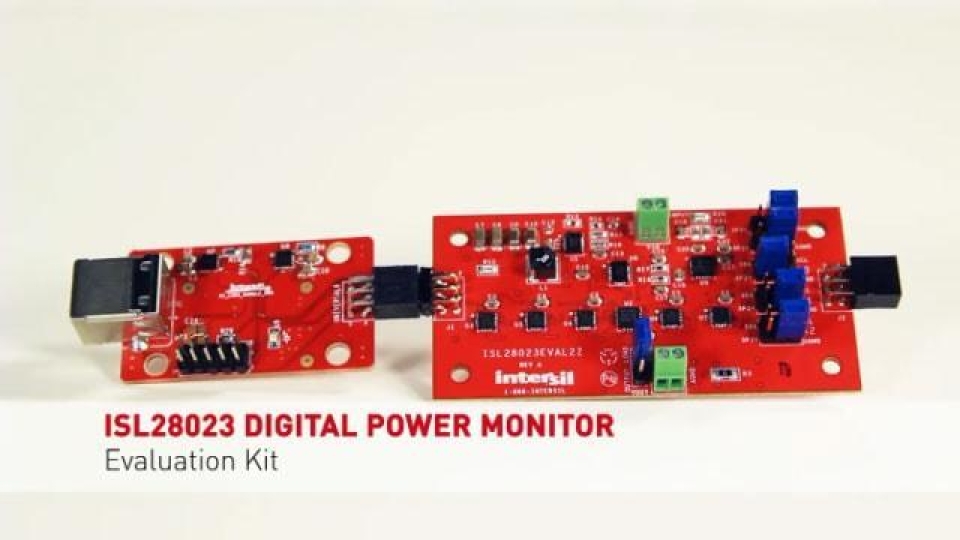 ISL28023EVKIT1Z Evaluation Kit Demo