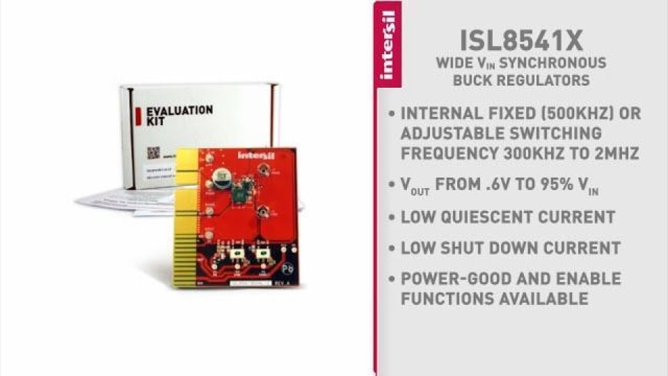 Designing with the ISL8541x
