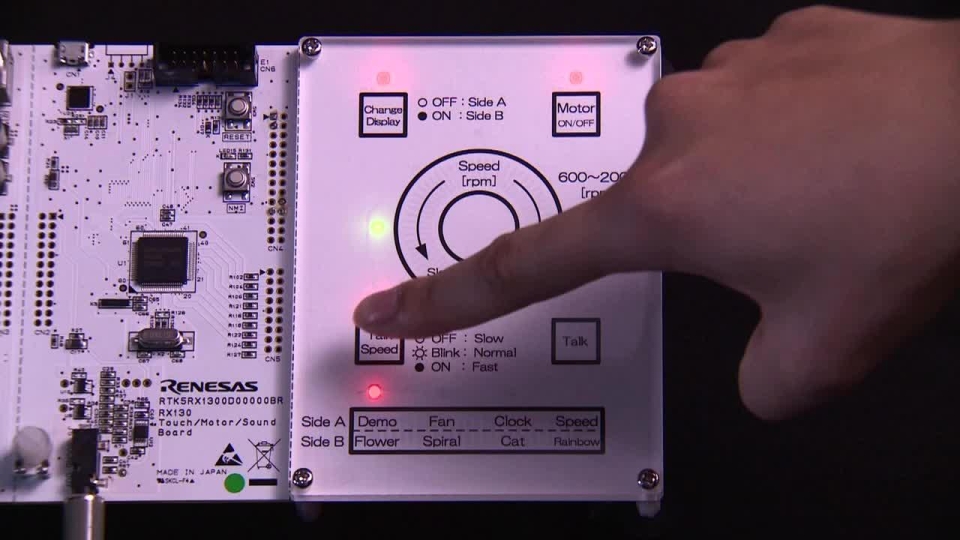 HMI Touch + Motor Control Demo