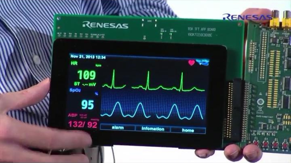 瑞萨电子面向RZ/A1处理器Display-it! 开发套件