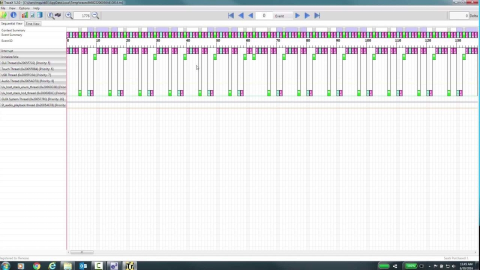 Using Express Logic's TraceX® with Renesas Synergy™ Tools e² studio ISDE