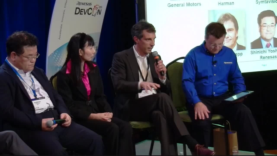 DevCon 2015: Expert Panel - The Auto Industry Speaks