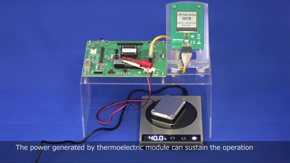 SOTB Energy Harvesting Demonstration / Thermoelectric Module (Coffee Warmer)