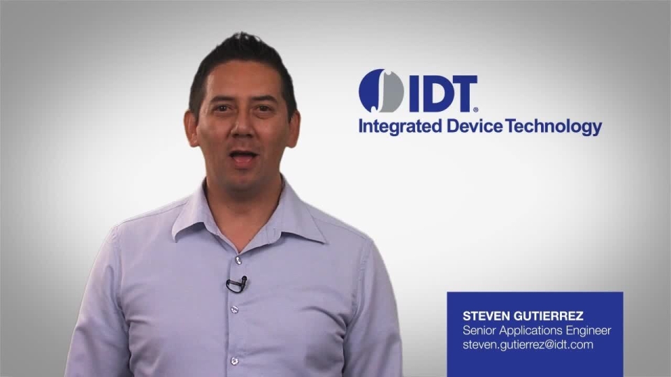 IDT Timing Commander™ Software Overview