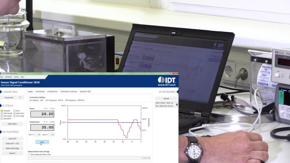 IDT Sensor Signal Conditioner (SSC) Evaluation Kit Overview