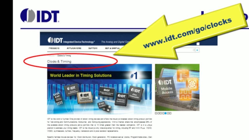 Low-jitter Clocks: 5x7 FemtoClock NG Overview by IDT
