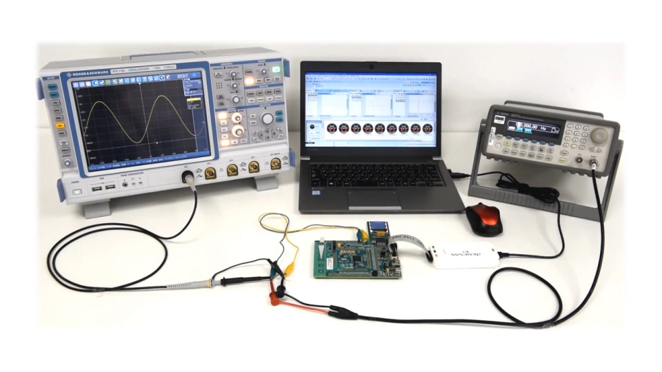 FFT Demo Using RX Family DSP Library