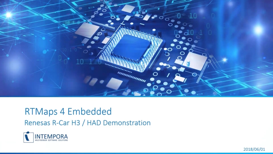 RTMaps Embedded - From Prototyping to Deployment (Intempora)