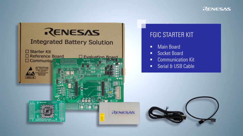 Battery Fuel Gauge IC Starter Kit