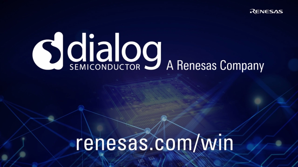 Renesas + Dialog: Driving Tomorrow’s Technology Today